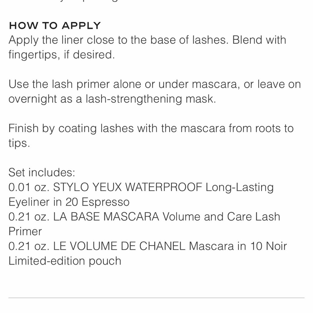 Chanel Holiday 2025 Eyes To Impress Set with Makeup Bag - Picture 12 of 12